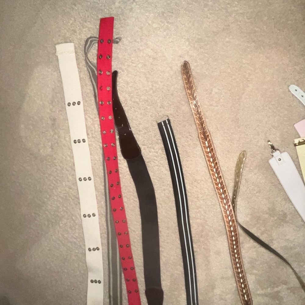 Assorted Colorful Belts Collection - Picture 4 of 8